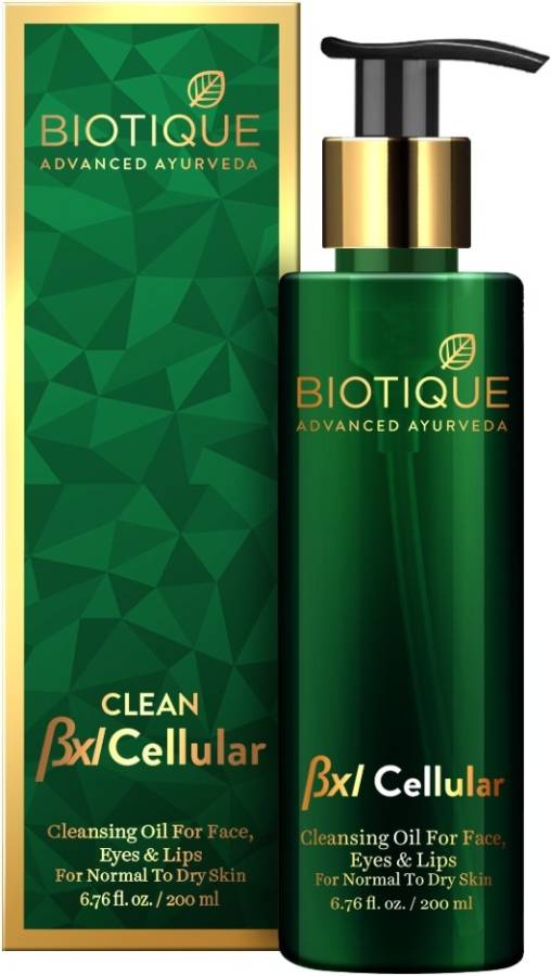BIOTIQUE Bio BXL Cellular Cleansing Oil for Face, Eyes & Lips Face Wash Price in India