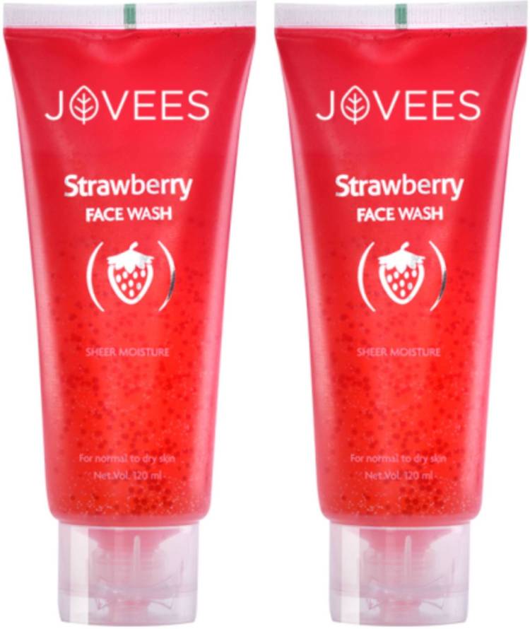 JOVEES Strawberry Sheer Moisture  Face Wash Price in India
