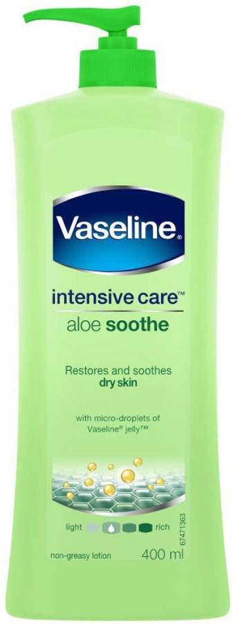 Vaseline Intensive Care Aloe Soothe Body Lotion Price in India