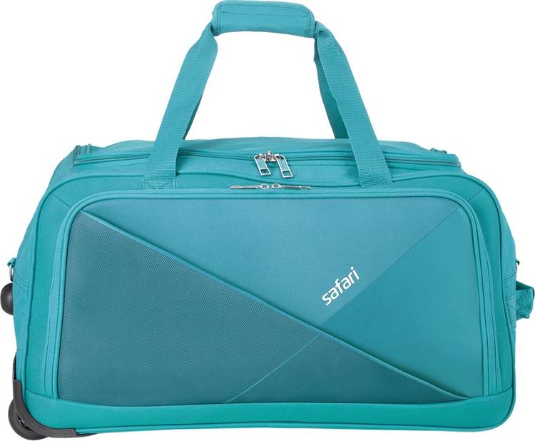 Safari 21 inch/55 cm (Expandable) PRET 55 TEAl RDFL Duffel Strolley Bag