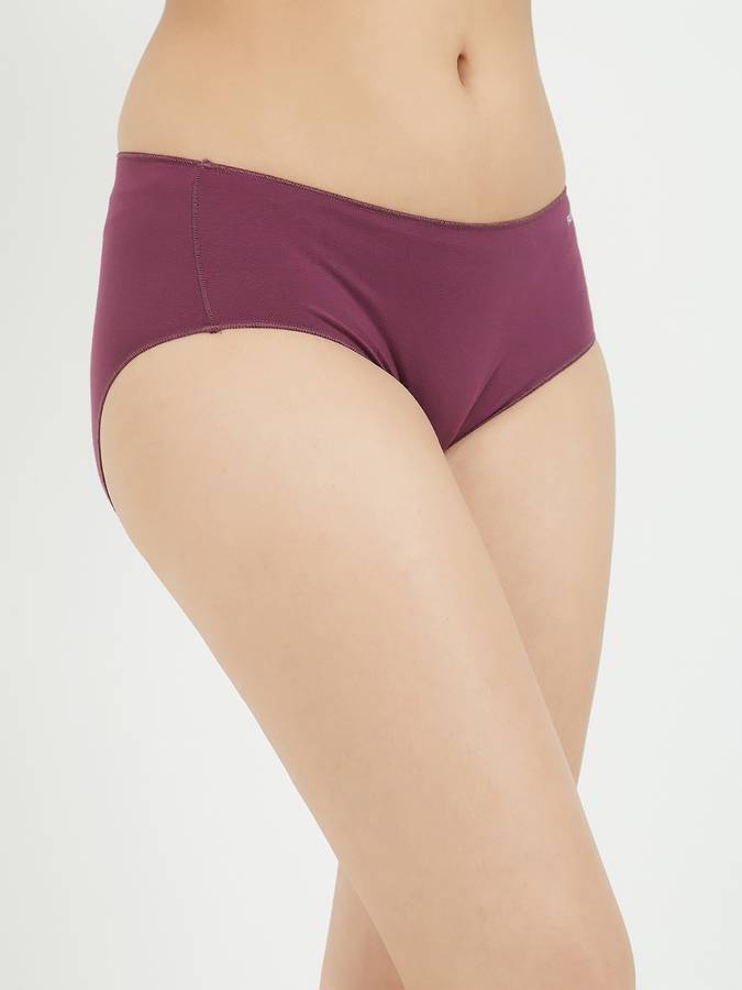 Women Hipster Purple Panty