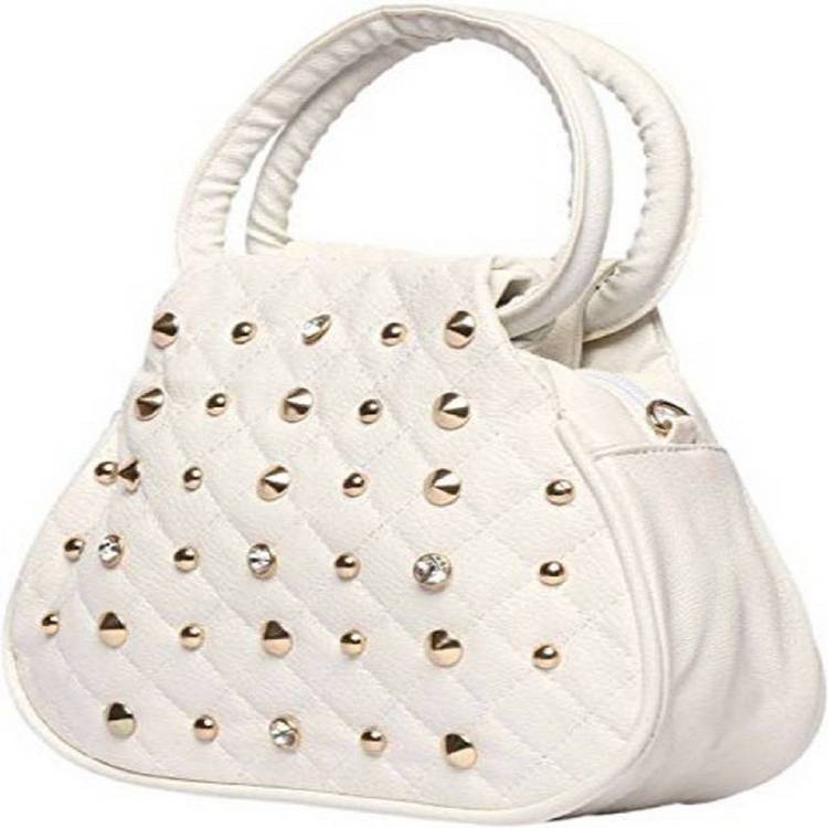 White Women Hand-held Bag