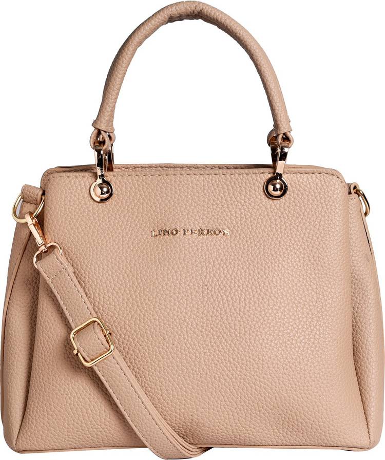 Women Beige Satchel