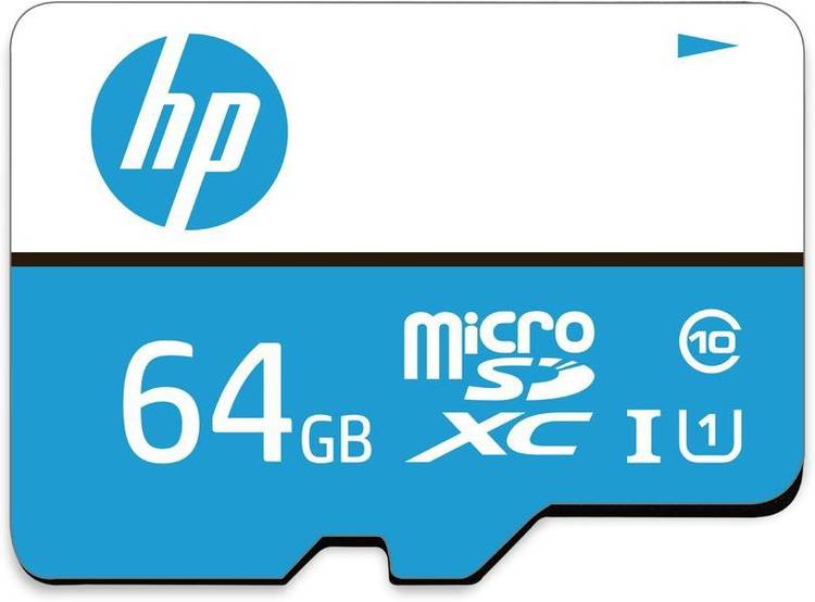 HP U1 64 GB MicroSDXC Class 10 10 MB/s  Memory Card