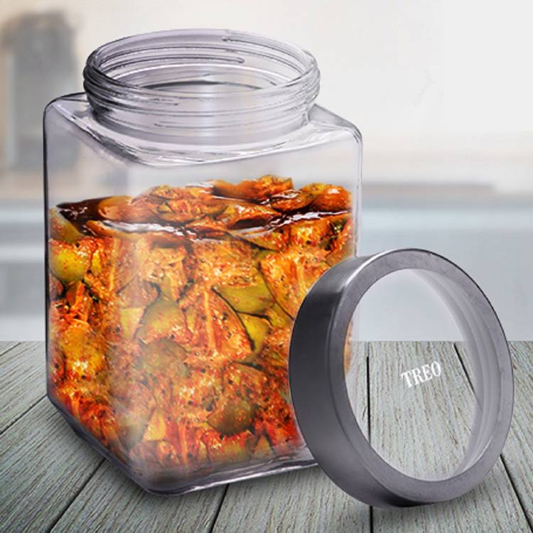 TREO  - 1000 ml Glass Grocery Container