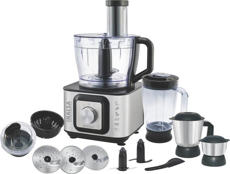 Inalsa Inox 1000 1000 W Food Processor