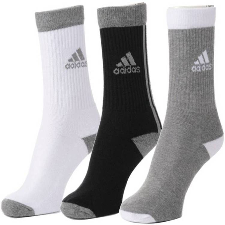 Men & Women Solid Mid-Calf/Crew