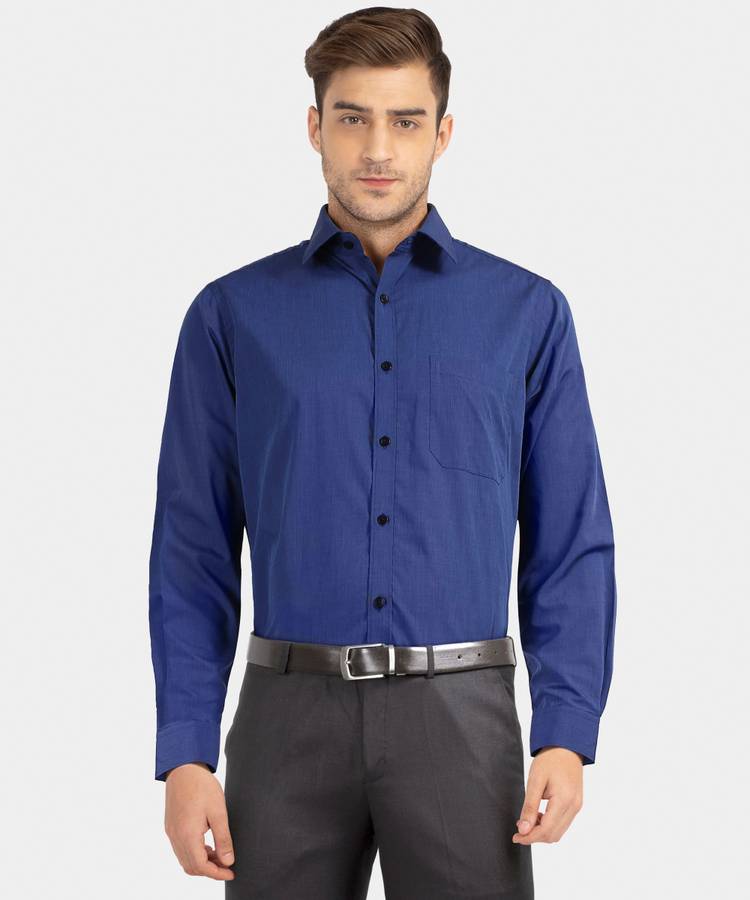 Men Regular Fit Woven Formal Shirt