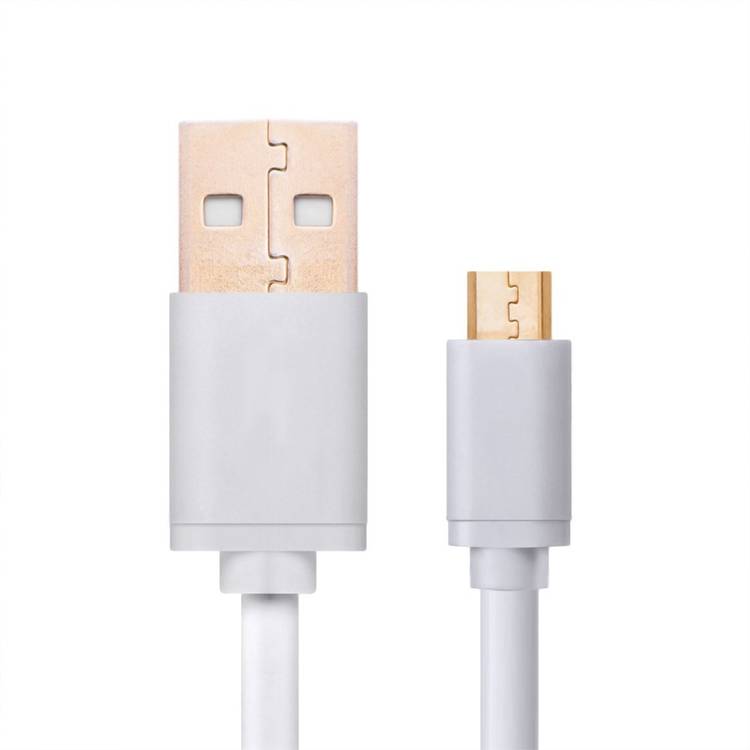 WeCool USB 2.0 GOLD PLATED CONNECTOR 5 A 1 m Micro USB Cable