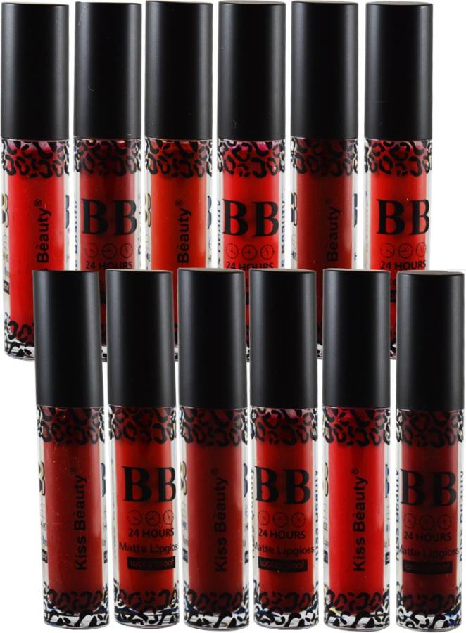 Kiss Beauty BB Lipgloss-7520C Pack of 12 Price in India