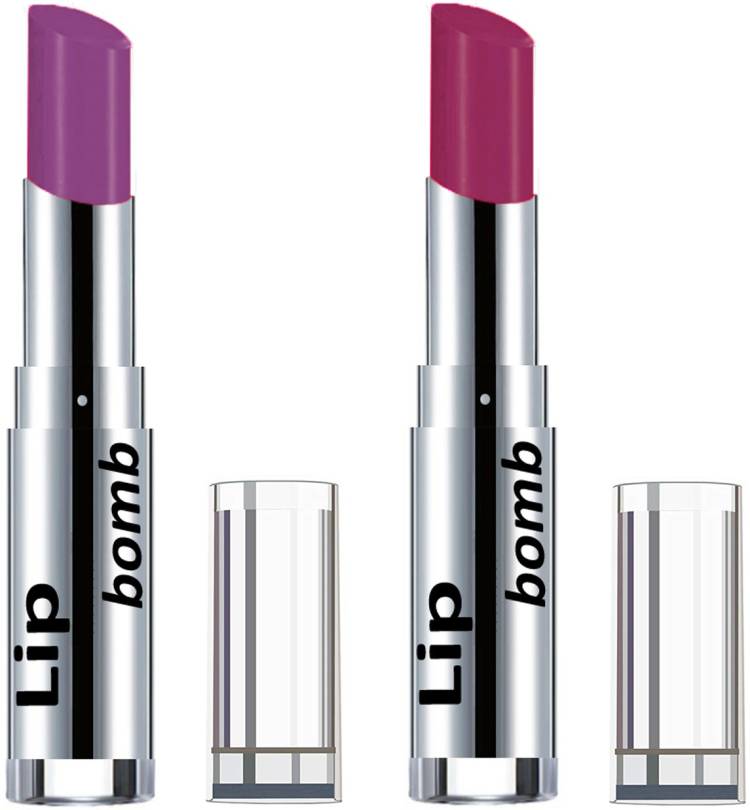 Color Fever Light Weight New And High Quality Matte Indian Creamy Lipsticks (Pack Of 2 Pcs)02-12 Price in India