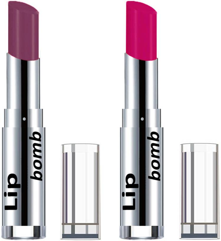 Color Fever Light Weight New And High Quality Matte Indian Creamy Lipsticks (Pack Of 2 Pcs)04-25 Price in India