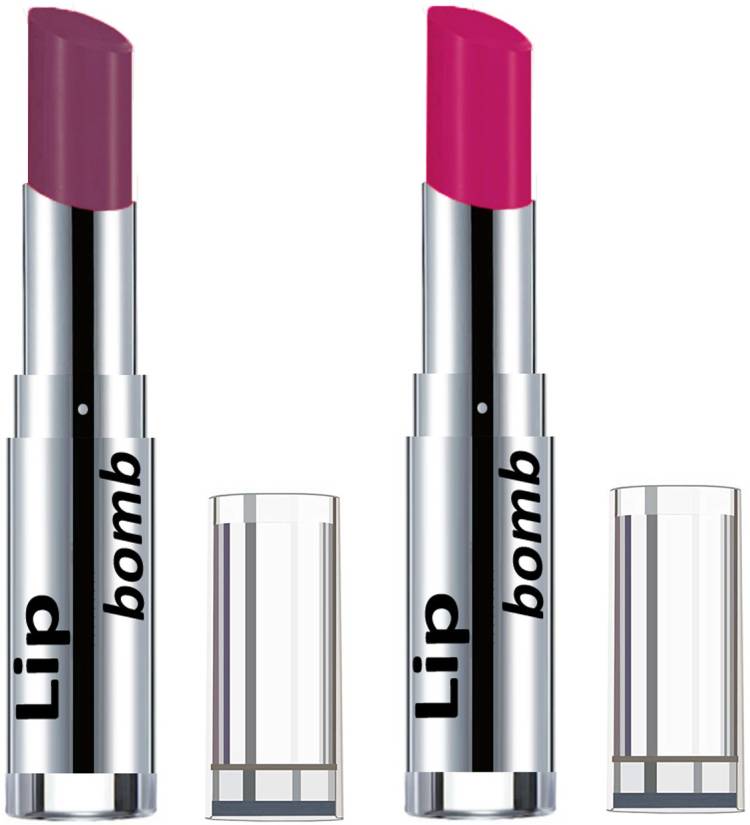 Color Fever Light Weight New And High Quality Matte Indian Creamy Lipsticks (Pack Of 2 Pcs)04-14 Price in India