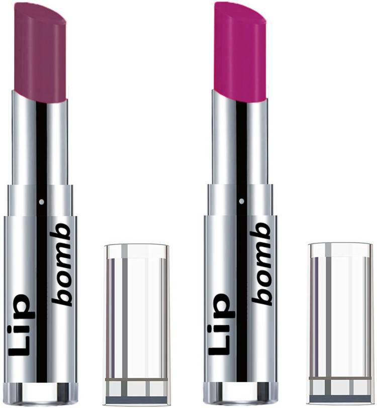 Color Fever Light Weight New And High Quality Matte Indian Creamy Lipsticks (Pack Of 2 Pcs)04-16 Price in India