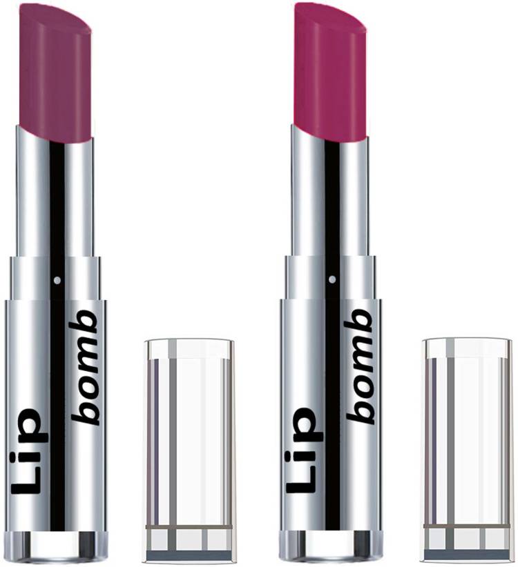 Color Fever Light Weight New And High Quality Matte Indian Creamy Lipsticks (Pack Of 2 Pcs)04-12 Price in India