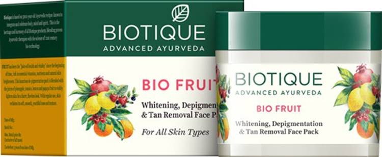 BIOTIQUE BIO Fruit Whitening & Depigmentation Face Pack