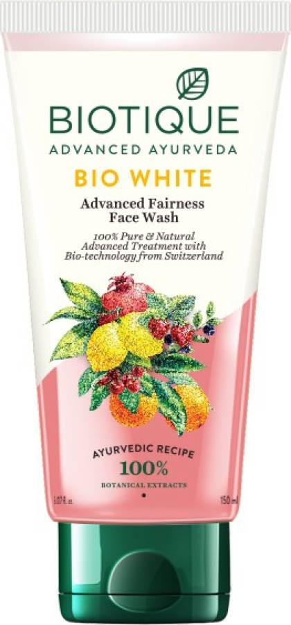 BIOTIQUE Bio White Face Wash Price in India