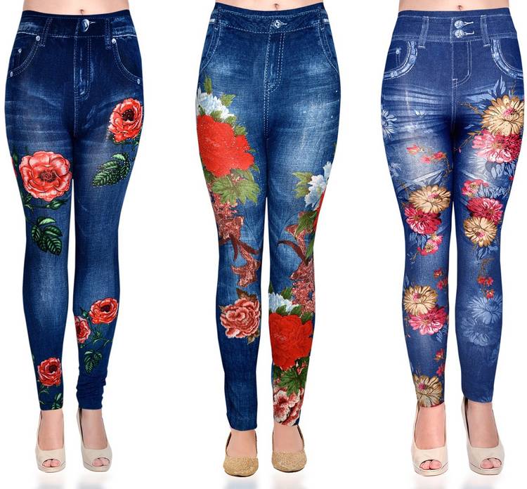 FLASHINGCLICK Blue Jegging