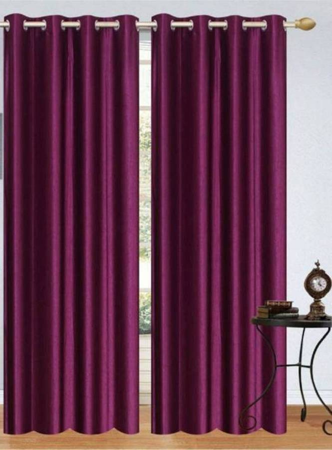 HHH FAB 213 cm (7 ft) Polyester Door Curtain (Pack Of 2)