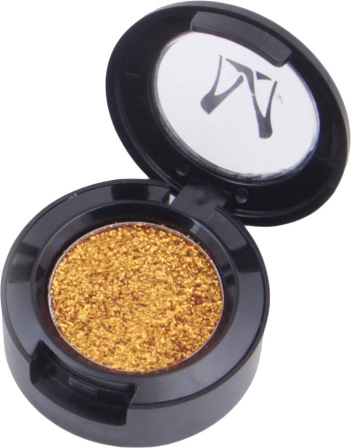 MISS ROSE PURE GOLDEN color shade Diamond Shimmer Eyeshadow Makeup Cosmetics Smoky Metallic Eye Pigments Glitter 3 ml (brown 1.8 g Price in India