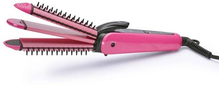 IMPEX 8890 3 In 1 Hair Curling Iron Hair Straightener Multifunction Corrugated Iron Corn Electric Hair Curler Price in India