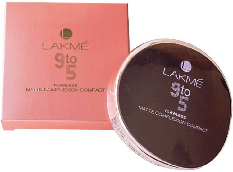 Lakmé 9 To 5 Flawless Matte Complexion Compact Apricot Matte Compact Price in India