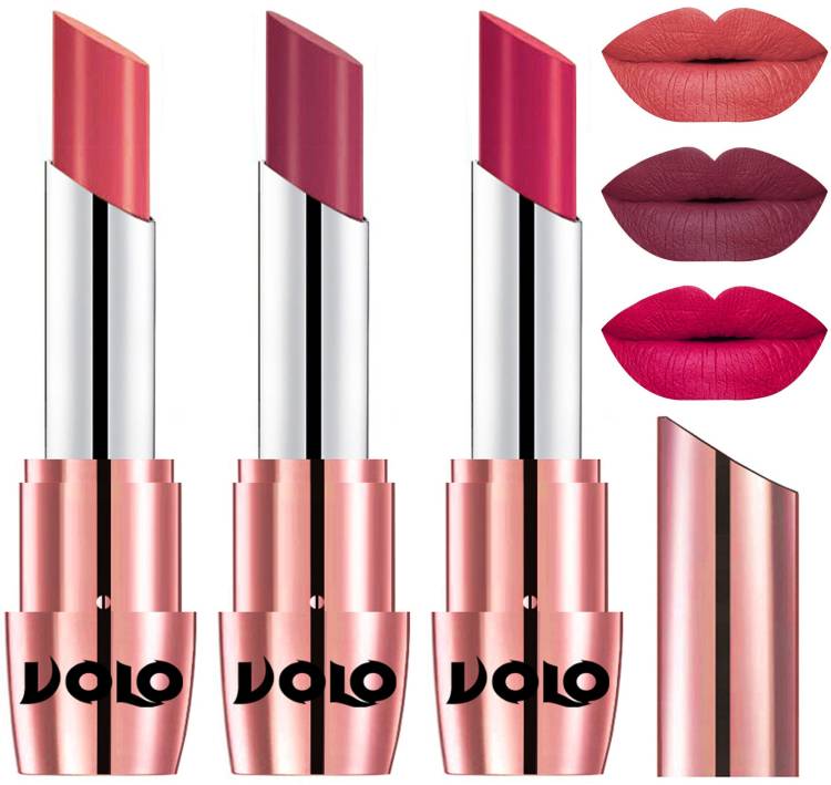 Volo Perfect Creamy with Matte Lipsticks Combo, Lip Gifts to love Code-240 Price in India