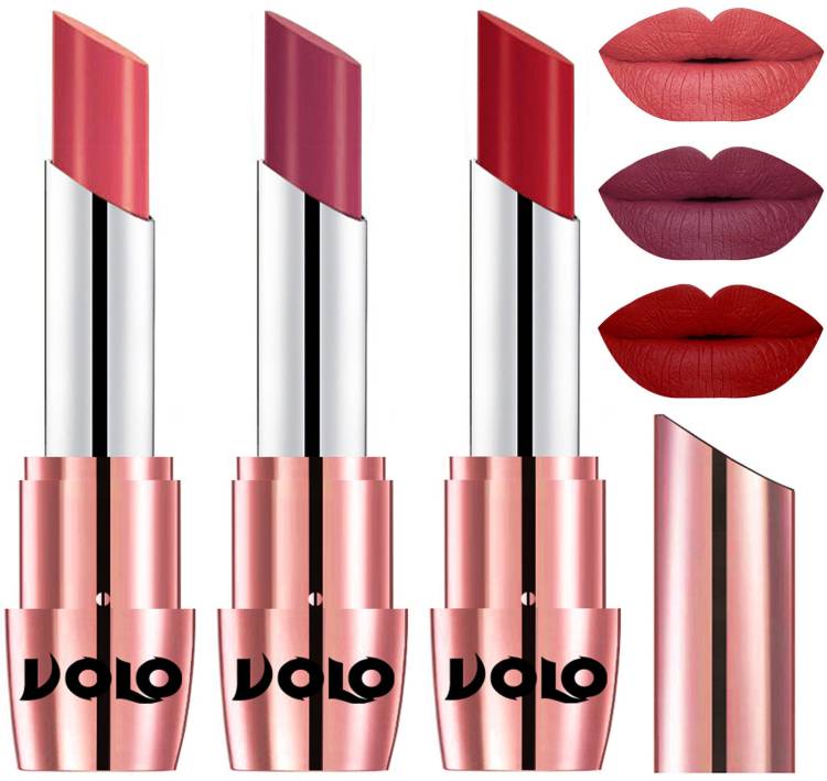 Volo Perfect Creamy with Matte Lipsticks Combo, Lip Gifts to love Code-236 Price in India