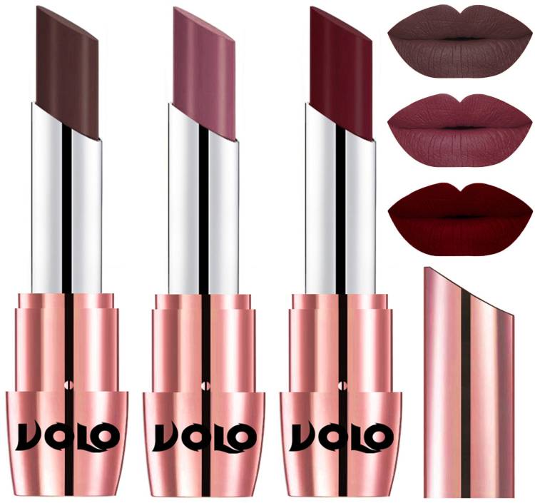 Volo Perfect Creamy with Matte Lipsticks Combo, Lip Gifts to love Code-217 Price in India