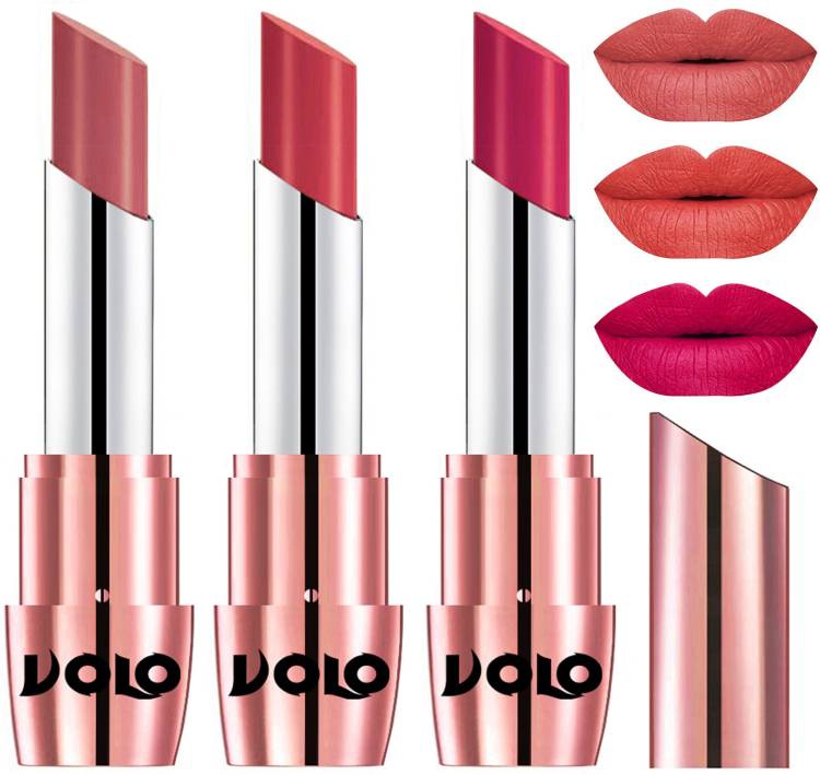 Volo Perfect Creamy with Matte Lipsticks Combo, Lip Gifts to love Code-180 Price in India