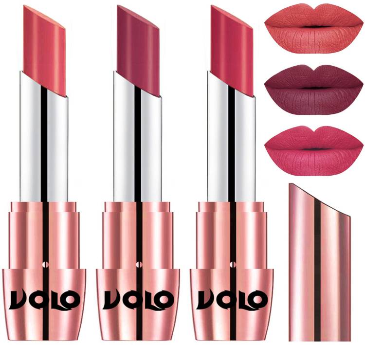 Volo Perfect Creamy with Matte Lipsticks Combo, Lip Gifts to love Code-237 Price in India