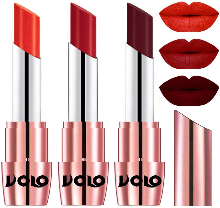 Volo Perfect Creamy with Matte Lipsticks Combo, Lip Gifts to love Code-255 Price in India