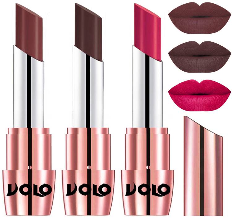 Volo Perfect Creamy with Matte Lipsticks Combo, Lip Gifts to love Code-207 Price in India