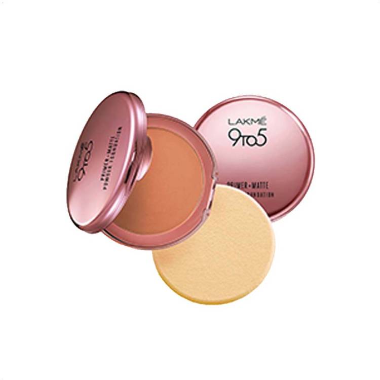 Lakmé 9 to 5 Primer Plus Matte Powder Foundation Compact Price in India