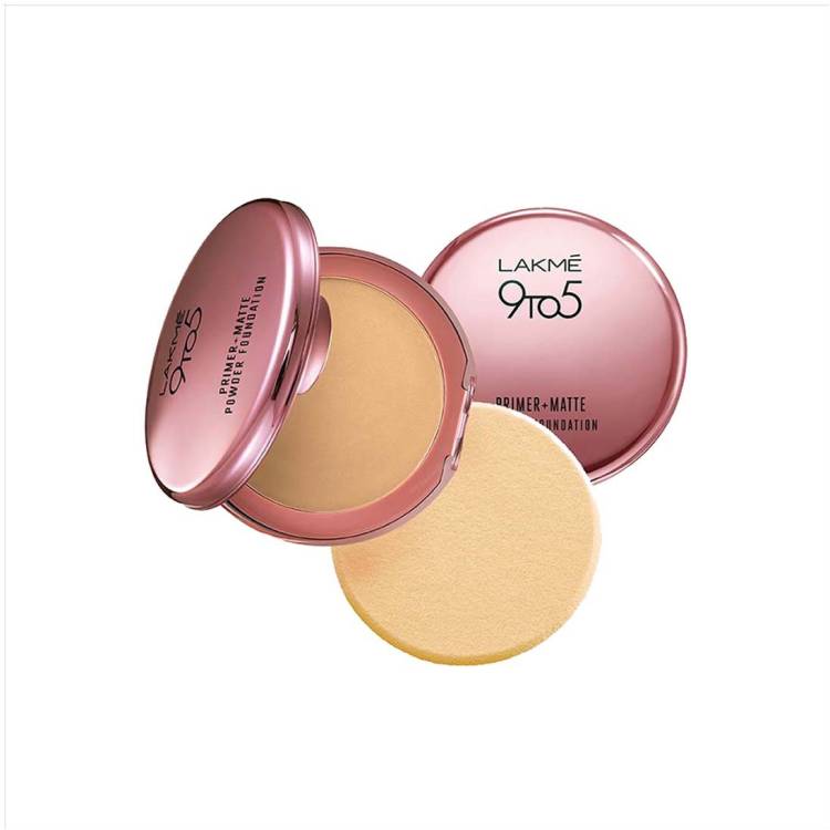 Lakmé 9 to 5 Primer Plus Matte Powder Foundation Compact Price in India