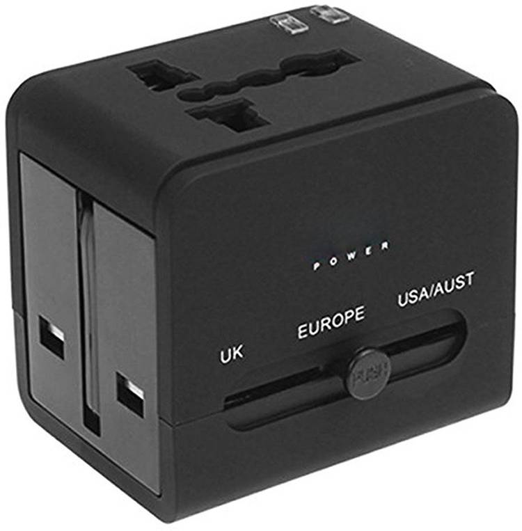 IGADG Limited Edition Universal Travel Adapter Worldwide Adaptor With Dual USB Worldwide Adaptor