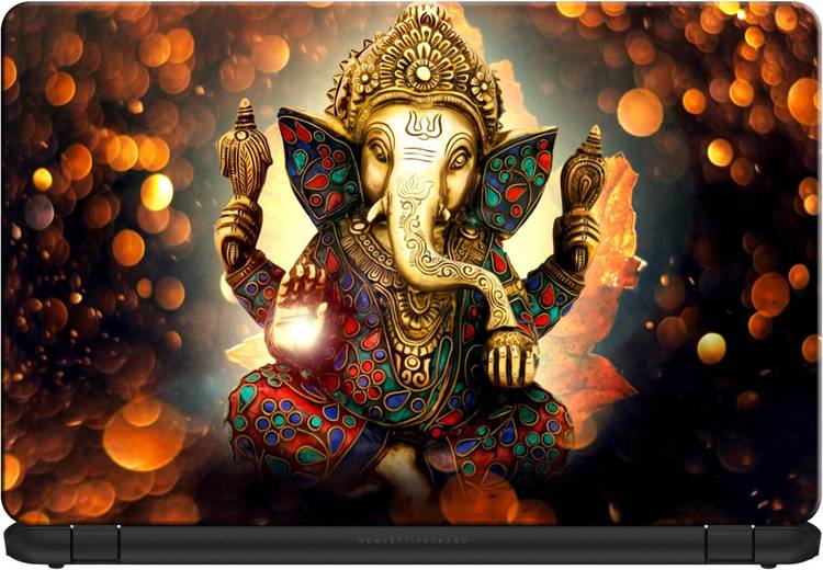 doodad Lord Ganesha Premium Vinyl Laptop Decal 15.6