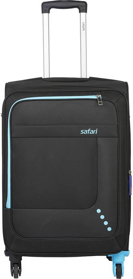 Small Cabin Luggage (55 cm) - STAR 55 4W BLACK - Black