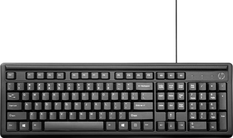 HP 100 Wired USB Desktop Keyboard