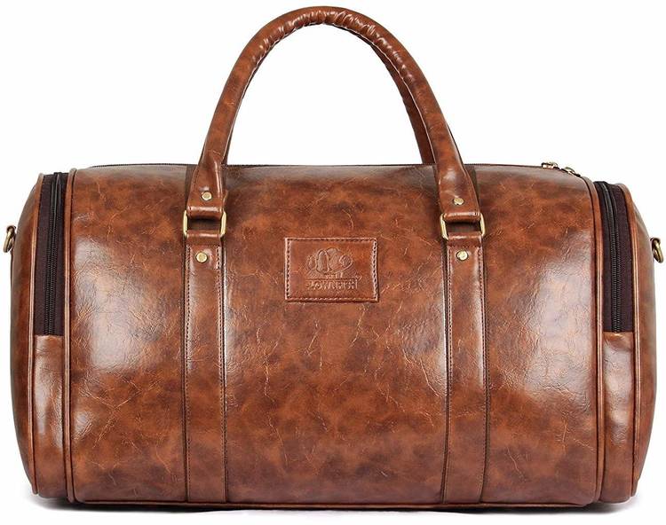 The Clownfish Wayfarer Leatherette 30 Ltr Travel Duffel Bag