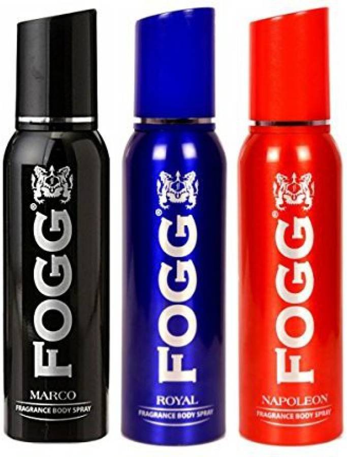 Fogg marco,royal,nepolian Deodorant Spray  -  For Men