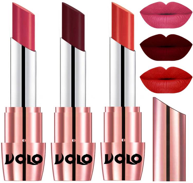 Volo Perfect Creamy with Matte Lipsticks Combo, Lip Gifts to love Code-274 Price in India
