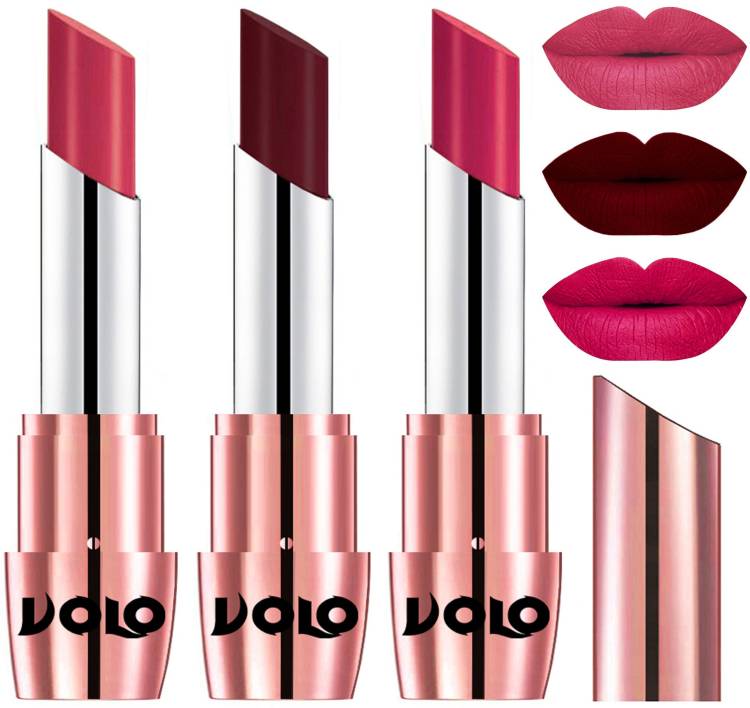 Volo Perfect Creamy with Matte Lipsticks Combo, Lip Gifts to love Code-270 Price in India