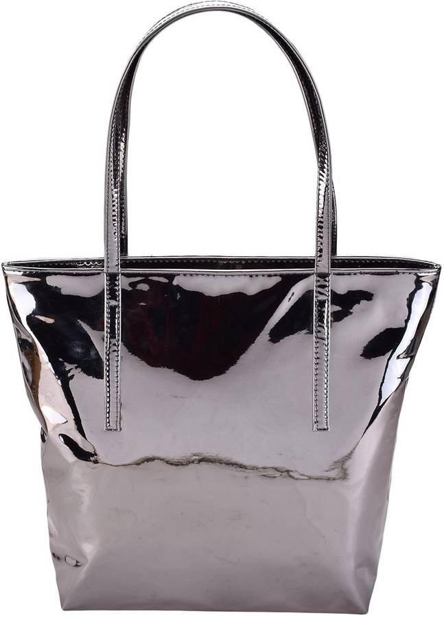 Women Silver Tote