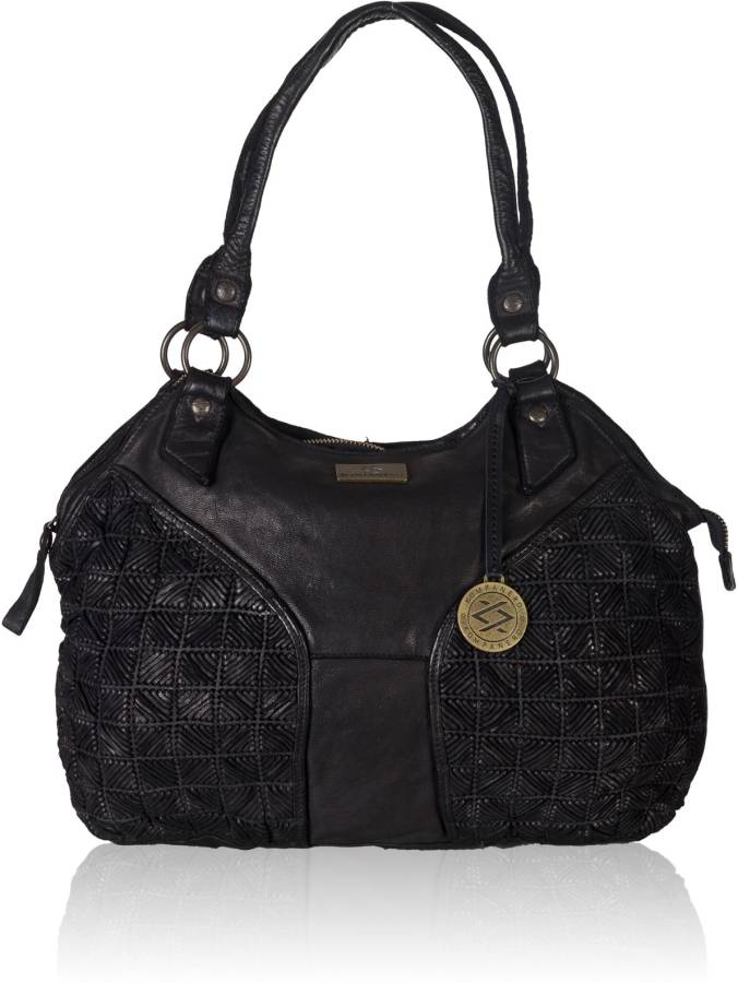 Women Black Hobo - Regular Size Price in India