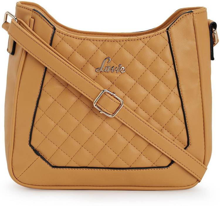Tan Women Sling Bag