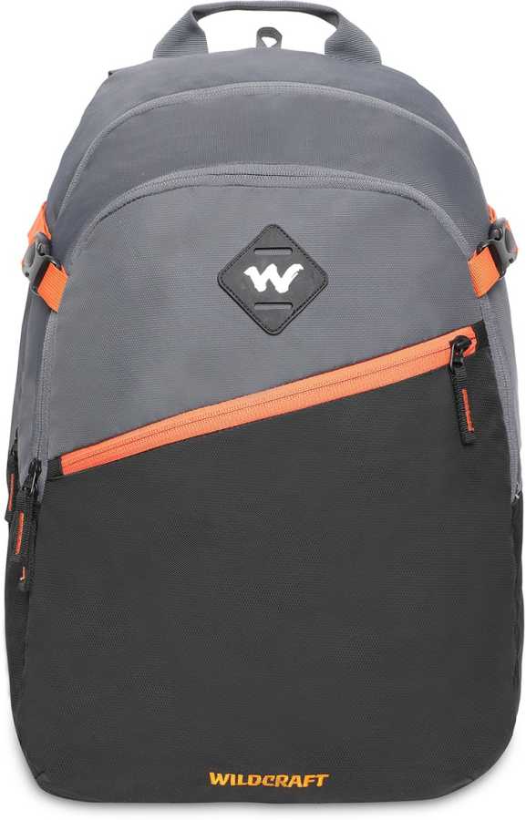 Wildcraft Medium 30 L Laptop Backpack Faber  (Black, Grey)