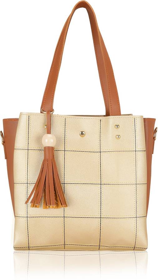 Women Gold Tote Price in India