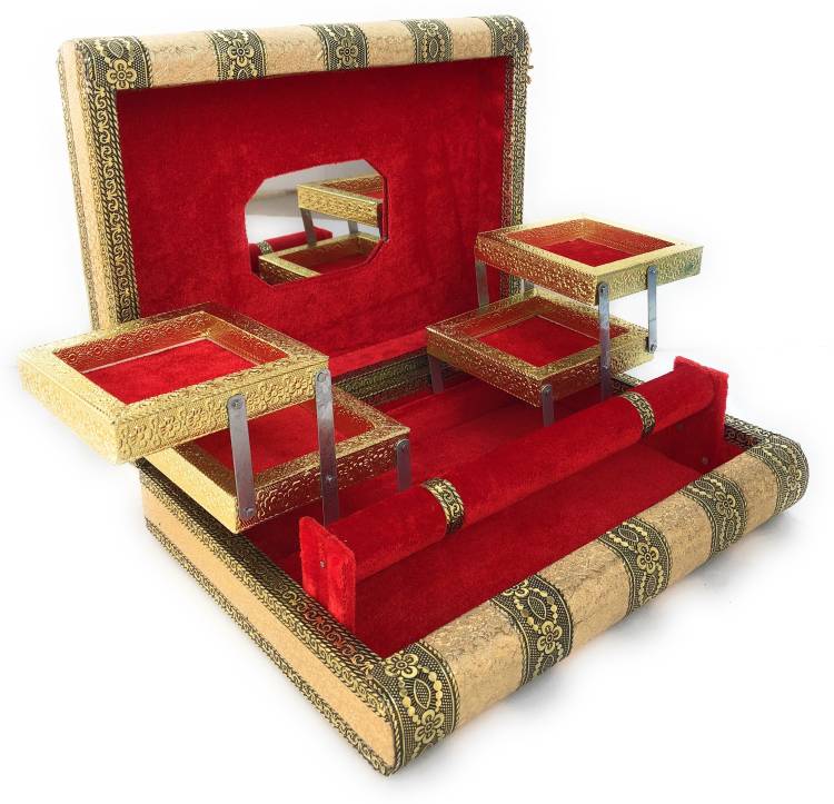 NAVRANG Jewelry Box ,Wedding gift Box, Bangle Box , Wood Jewellery Box Wedding , Rakhi Gift Vanity Box Price in India
