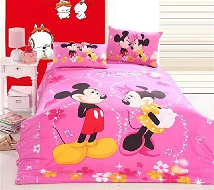 Pridhi 120 TC Cotton Single Printed Bedsheet